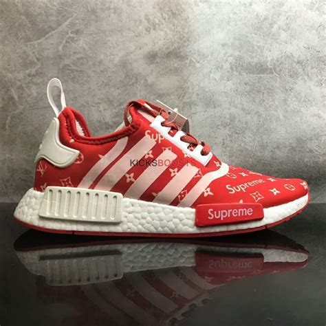 louis vuitton x adidas nmd boost real|supreme louis vuitton adidas.